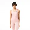Camiseta Lacoste Sport Slim Fit Rosa Claro