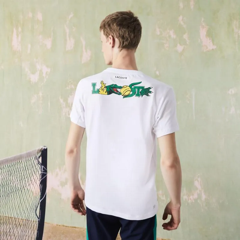 Lacoste Sport Tennis T-shirt Branco