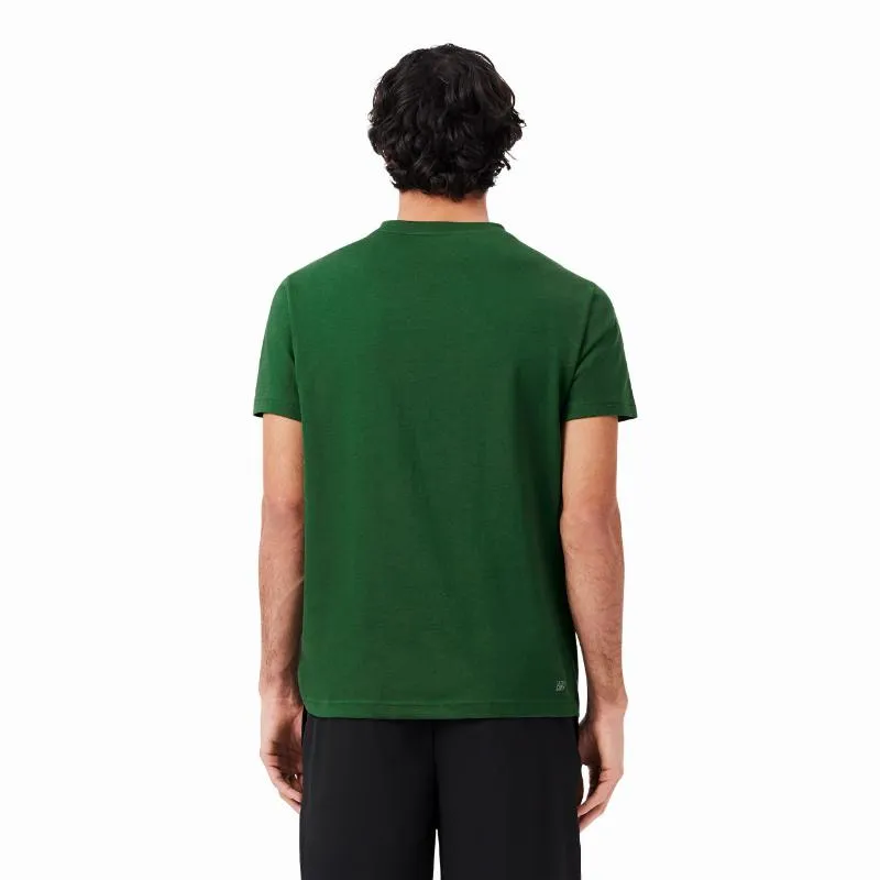 Camiseta Lacoste Sport Verde Branco