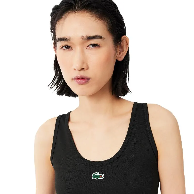 Lacoste Tank Black Women''s T-Shirt