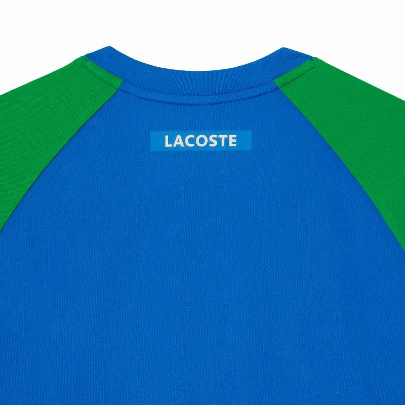 Camiseta Lacoste Ultra Dry Azul Marinho Verde