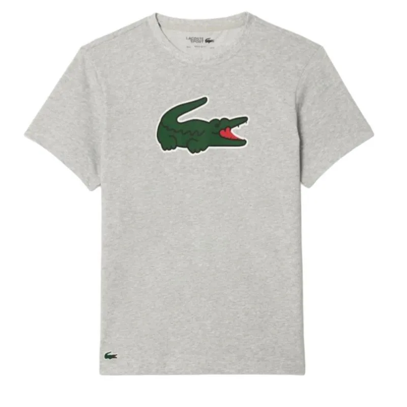 T-Shirt Lacoste Ultra Dry Cinza