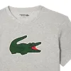 T-Shirt Lacoste Ultra Dry Cinza