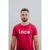 Essência da camiseta louca Borgonha Branca