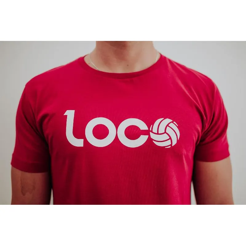 Essência da camiseta louca Borgonha Branca
