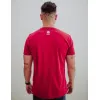 Essência da camiseta louca Borgonha Branca