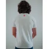 Camiseta branca expulsa louca