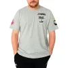 Lok Camiseta A1 Padel Bridger Cinza Melange