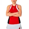 Lok A1 Padel Elk Branco Preto Feminino Camiseta