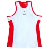 Lok A1 Padel Elk Branco Vermelho Camiseta Feminina