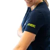 Camiseta Feminina Lok A1 Padel Glacier Azul Marinho