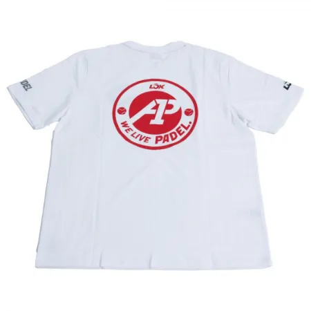 Lok A1 Padel Glacier White T-Shirt