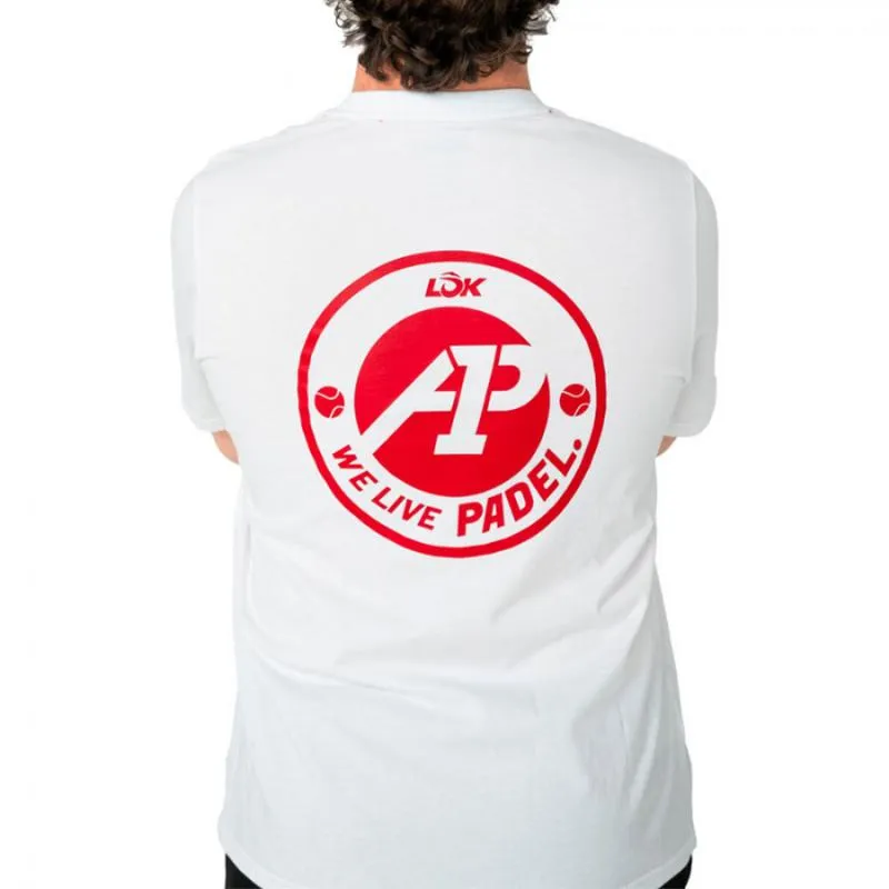 Lok Camiseta A1 Padel Glacier Branca