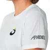 Camiseta Feminina Lok A1 Padel Glacier Branca