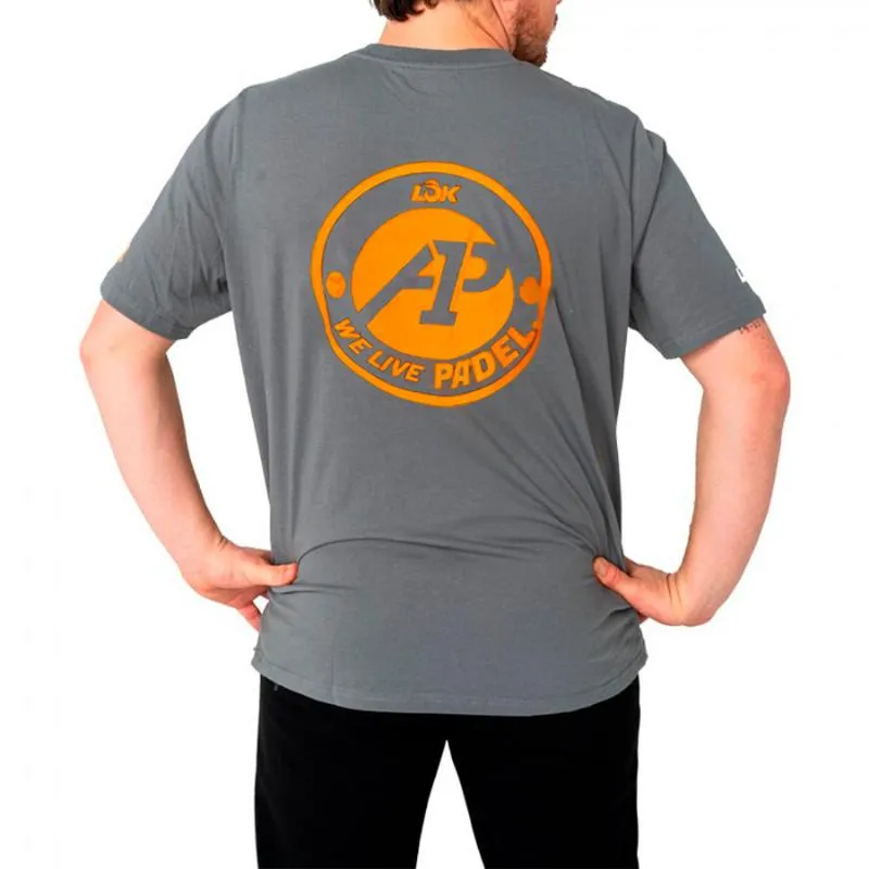 Lok Camiseta A1 Padel Glacier Cinza