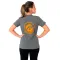 Camiseta Lok A1 Padel Glacier Gris Mujer