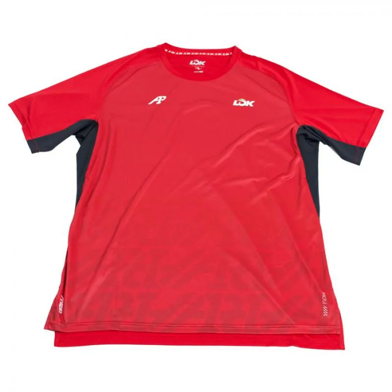 Lok A1 Padel Hood Camiseta Vermelha
