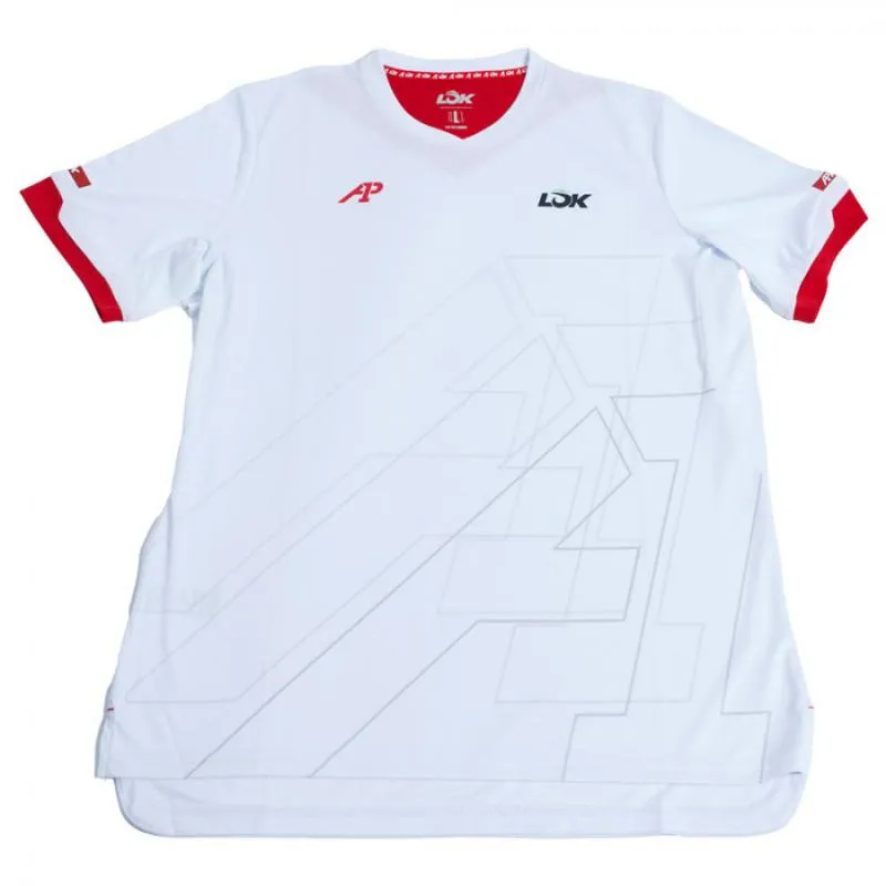 Camiseta Lok A1 Padel Pikes Branca
