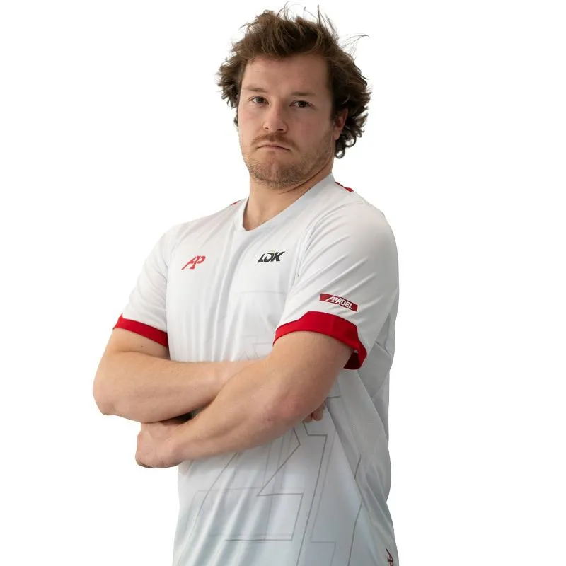 Camiseta Lok A1 Padel Pikes Branca