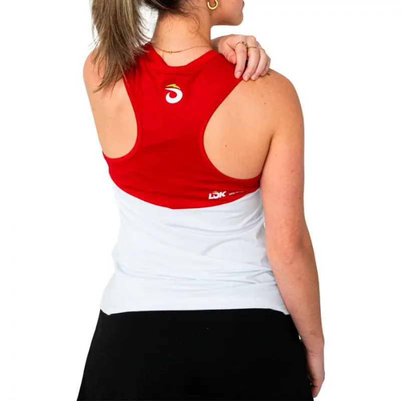 Camiseta Feminina Lok A1 Padel Wasatch Branca