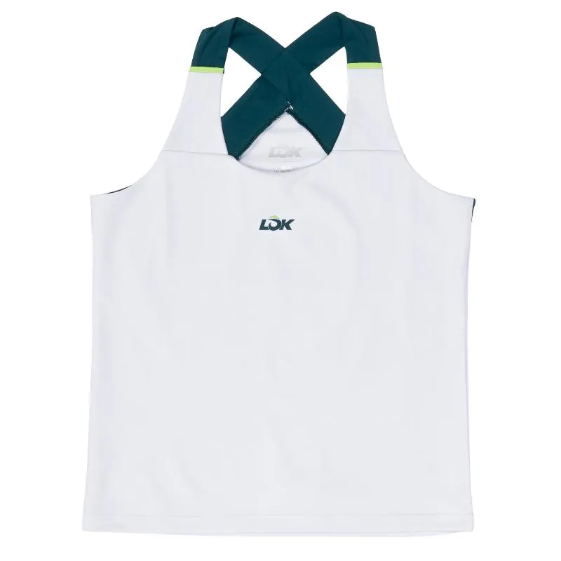 Camiseta Lok Ecrins Blanco Mujer