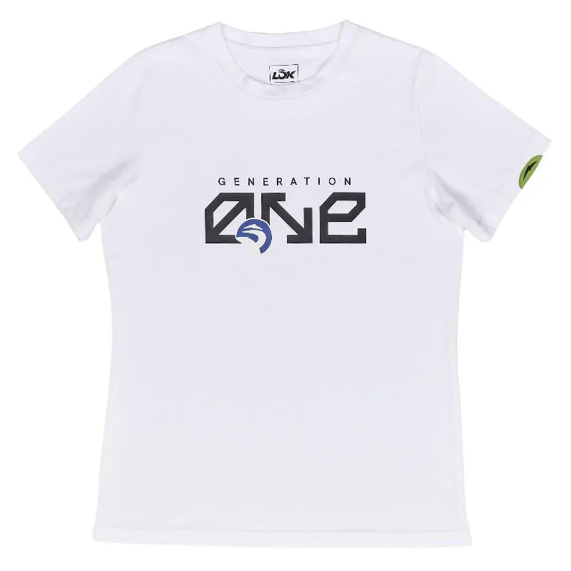 Camiseta Lok Gen One Branca para Mulheres