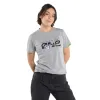 Camiseta Lok Gen One Cinza para Mulheres