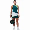 Camiseta Lok Gross Branco Verde Mujer