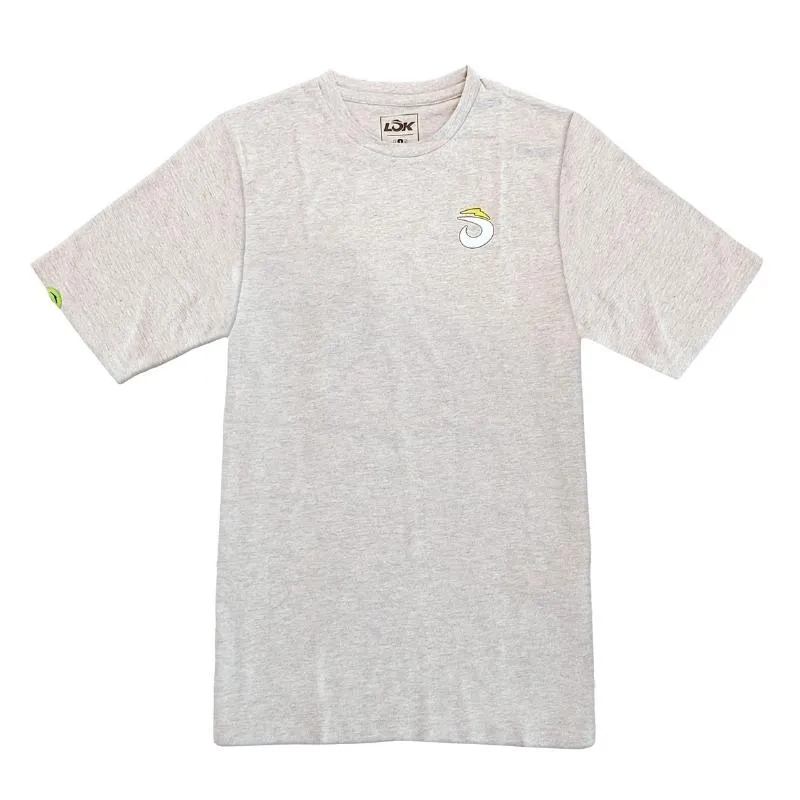 Camiseta Feminina Lok Laced Accent Cinza