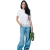 Camiseta Lok Liner Blanco Mujer