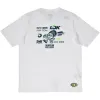 Camiseta branca de Lok Monch