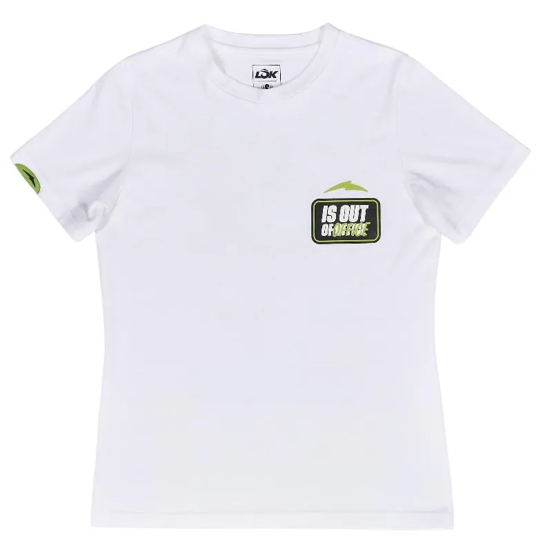 Camiseta Feminina Lok Out Of Office Branca