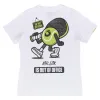 Camiseta Feminina Lok Out Of Office Branca