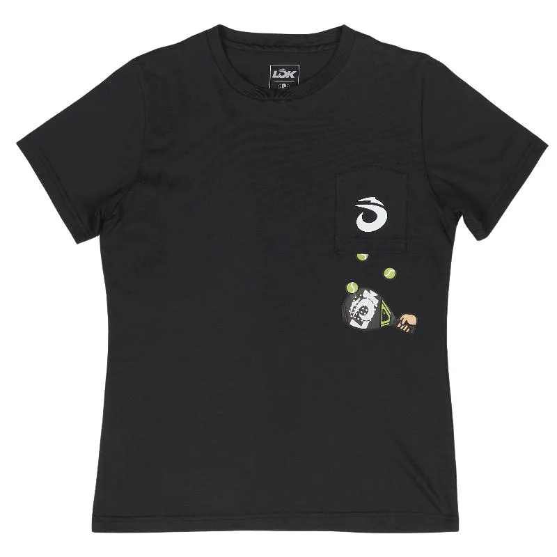 Camiseta Feminina Lok The Juggler Preta