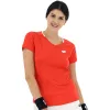 Camiseta Feminina Laranja Lotto Squadra II