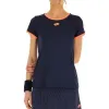 Camiseta Feminina Lotto Superrapida V Azul Marinho