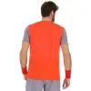 Camiseta Lotto Top IV Vermelho Poppy Cinza Prata