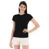 Camiseta de manga curta Lotto MSP Mulheres Negras