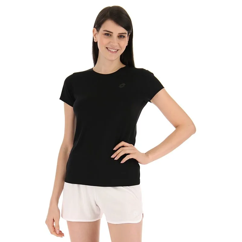 Camiseta de manga curta Lotto MSP Mulheres Negras