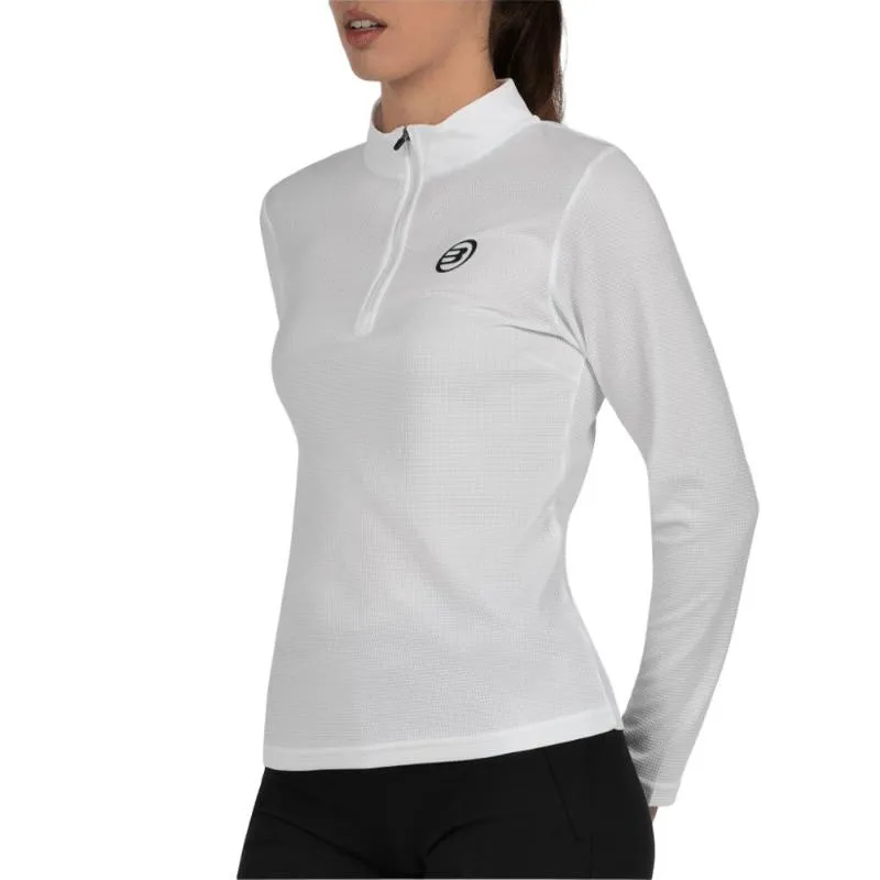 Camiseta de Manga Longa Bullpadel Alita Hueso