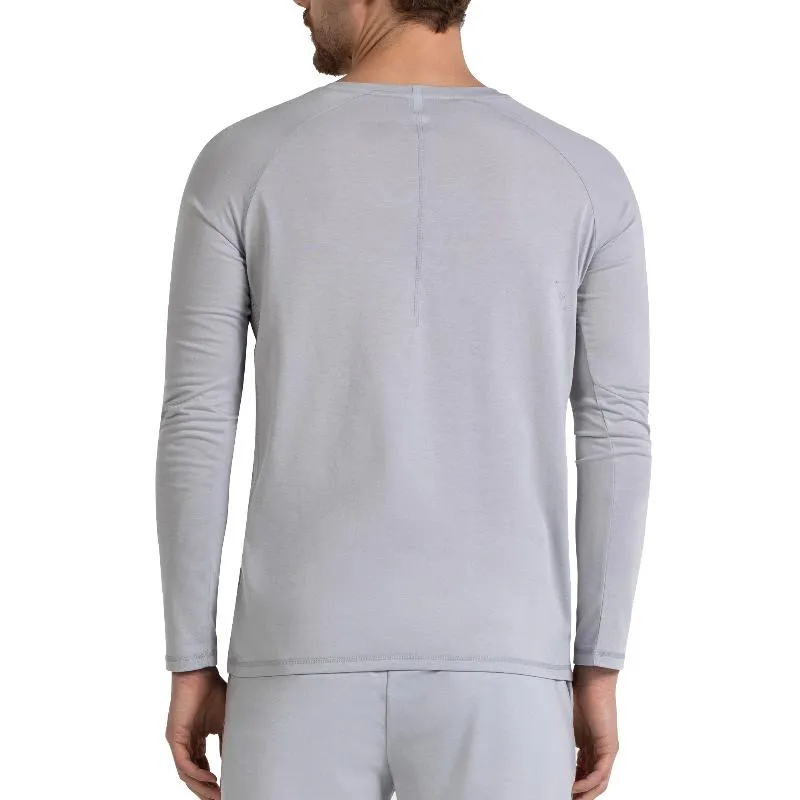 Camiseta Manga Larga Bullpadel Amer Gris Perla