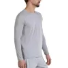 Camiseta Manga Larga Bullpadel Amer Gris Perla