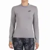 Camiseta Manga Larga Bullpadel Beldo Humo Mujer