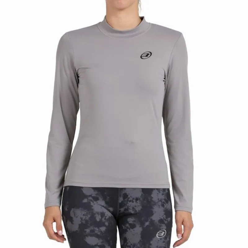 Camiseta Manga Larga Bullpadel Beldo Humo Mujer