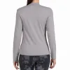 Camiseta Manga Larga Bullpadel Beldo Humo Mujer