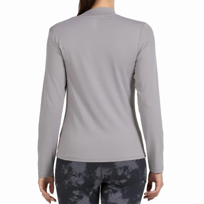Camiseta Manga Larga Bullpadel Beldo Humo Mujer