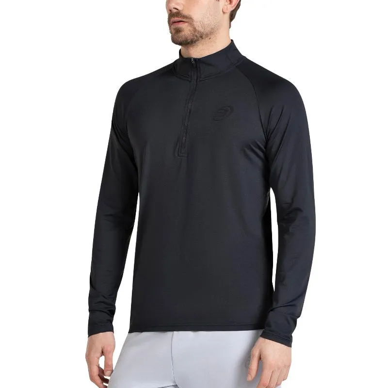 Camiseta Manga Larga Bullpadel Bisol Negro