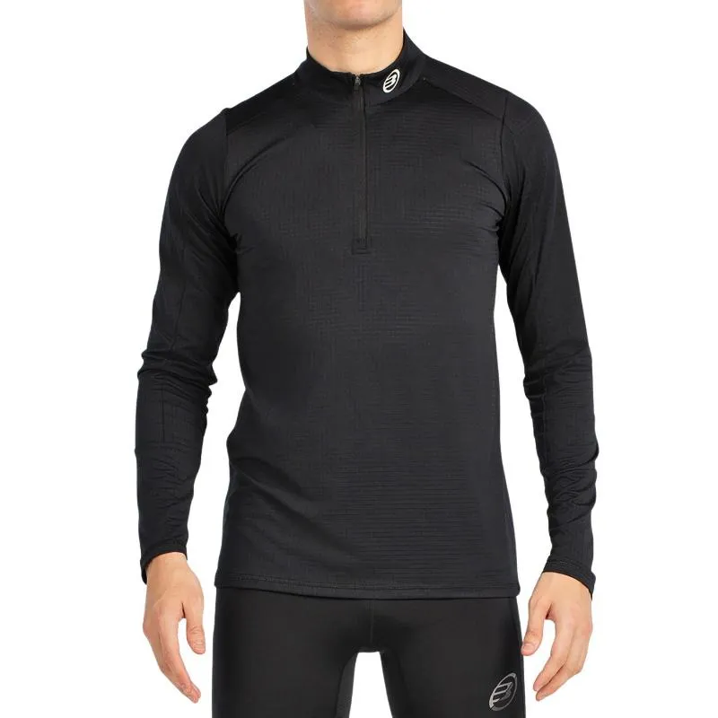 Camiseta Manga Larga Bullpadel Brise Negro