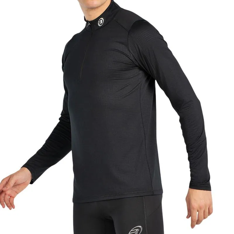 Camiseta de manga comprida Bullpadel Brise preta