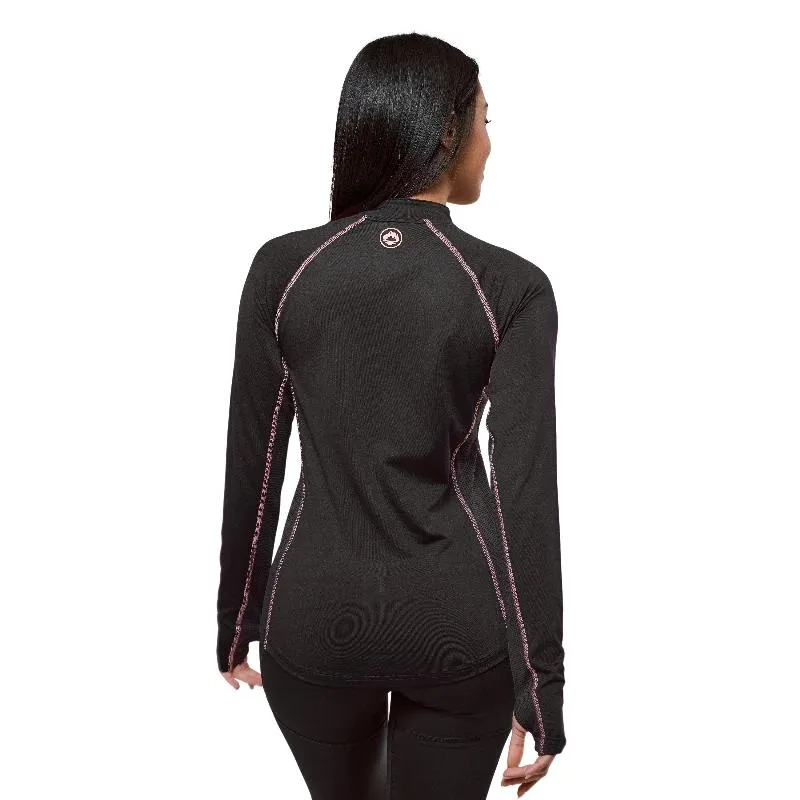 Camiseta de manga comprida JHayber Alpina Preta Feminina